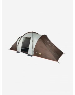 Палатка 4 местная Tourist tent TWIN SKY 4 Коричневый Outventure