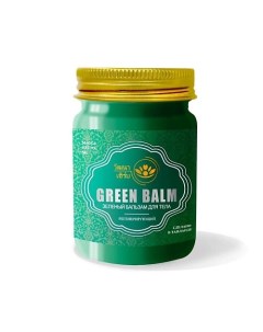 Тайский зеленый бальзам для тела 50 Wattana herb