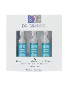 Концентрат с гиалуроном Мгновенное увлажнение Hyaluron Moisture Flash Dr. grandel (германия)