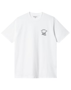 Футболка S S New Frontier T Shirt White Carhartt wip