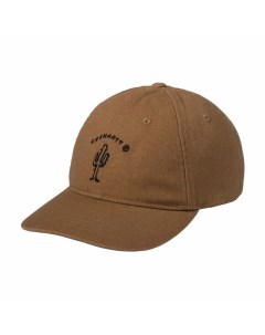 Кепка New Frontier Cap Hamilton Brown Black Carhartt wip