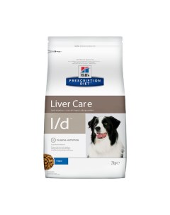 Корм для собак Prescription Diet Canine L D при заболеваниях печени сух 2кг Hill`s
