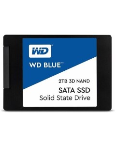 SSD накопитель Blue 2ТБ 2 5 SATA III WDS200T3B0A Western digital
