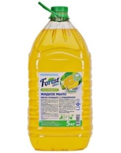 Жидкое мыло Лимон 5кг Forest clean