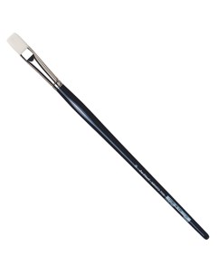 Кисть синтетика 16 плоская Impasto 7105 длинная ручка Da vinci