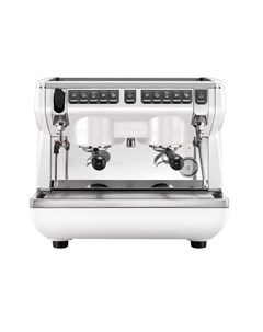 Кофемашина рожковая Appia Life Compact 2Gr V высокие группы, экономайзер, белая Nuova simonelli