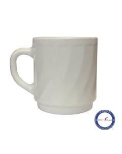 Кружка 300мл белая 80х90мм штабелир. Трианон (P9508) (Q6661) P5065 Arcoroc