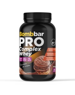 Многокомпонентный протеин Pro Шоколадный пломбир 900г Bombbar