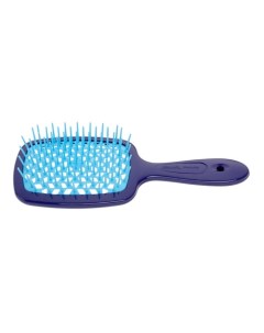 Щетка для волос пластиковая фиолетово голубая Janeke