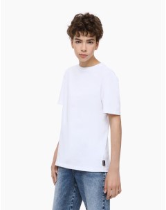 Белая базовая футболка Standard для мальчика Gloria jeans