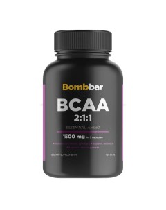 BCAA 2 1 1 в капсулах Pro BCAA 2 1 1 180 кап Bombbar