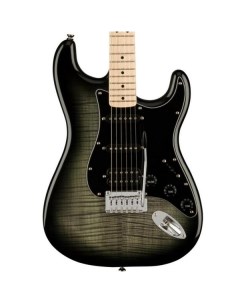 Электрогитара Fender Squier Affinity Stratocaster FMT HSS MN Black Burst