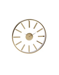 Часы настенные круглые золотые Garda decor