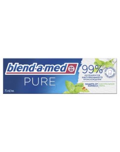 Паста зубная Pure Защита от кариеса 75мл Blend-a-med