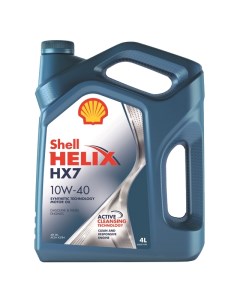 Масло моторное Helix HX7 10W40 4л Shell