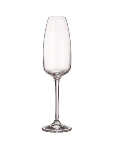 Набор бокалов Anser 6шт 290мл шампань стекло Crystal bohemia