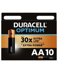 Батарейка Optimum LR06 AA блистер 10шт Duracell