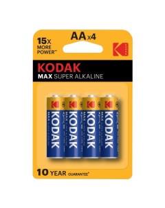 Батарейка LR06 AA блистер 4шт Kodak
