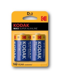 Батарейка LR20 D блистер 2шт Kodak