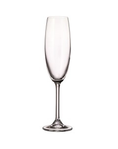 Набор бокалов Colibri 6шт 220мл шампань стекло Crystal bohemia