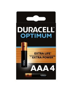 Батарейка Optimum LR03 AAA блистер 4шт Duracell