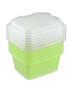 Набор контейнеров Zip mini для заморозки 6 шт 0 35л киви пластик Беросси