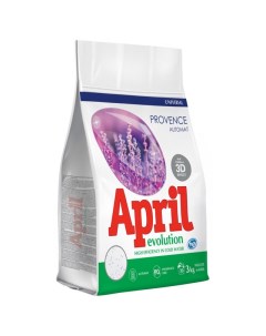 Порошок стиральный Evolution Provenсe Universal 3кг April