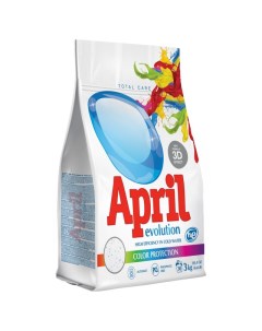 Порошок стиральный Evolution Color 3кг April