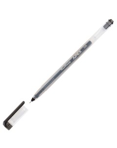 Ручка гелевая черная Apex 0 5мм Berlingo