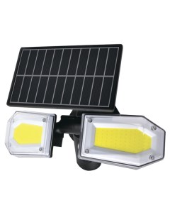 Светильник светодиодный Solar LED поворотный 25Вт 6500К 820Лм IP65 черный Duwi