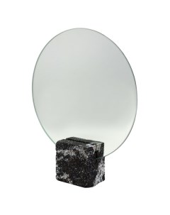 Зеркало настольное VULCANO c камнем D 250мм Home decor