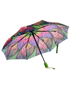 Зонт женский автомат 56см фотосатин абстракция в асс те Raindrops