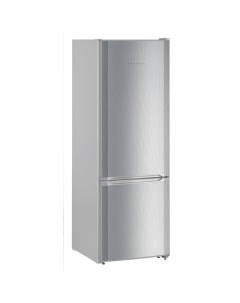 Холодильник двухкамерный CUel 2831 161 2x55x63см серебристый Liebherr