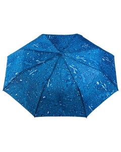 Зонт женский полуавтомат 56см пондж горох в асс те Raindrops