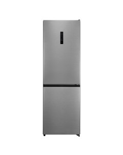 Холодильник двухкамерный RFS203NF IX 186х60х60см серебристый Lex
