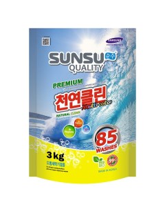 Порошок стиральный для цветного белья 3кг Sunsu quality