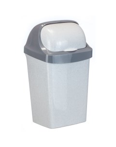Контейнер для мусора Ролл Топ 15л пластик Idea