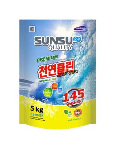 Порошок стиральный для цветного белья 5кг Sunsu quality
