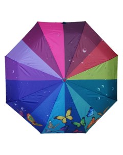 Зонт женский автомат 56см фотопондж Raindrops