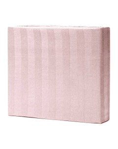 Комплект наволочек 70х70см 2шт сатин страйп розовый арт КН77стр роз Cottonika