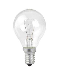 Лампа накаливания 40Вт E14 2700K 230В шар С35 прозрачная Osram