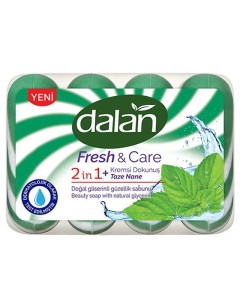 Мыло Fresh Care Свежая мята 4шт 90г Dalan