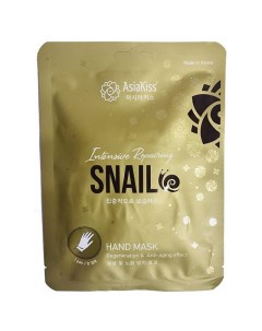 Маска для рук Snail перчатки увлажняющая 27г Asiakiss