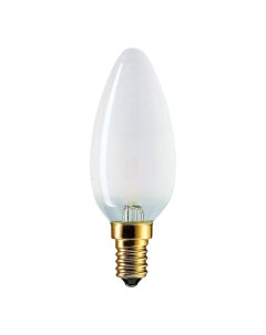Лампа накаливания 60Вт E14 710лм 2700K 230В свеча С35 C0018642 Philips