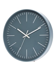Часы настенные D305х430мм синий полипропилен Koopman
