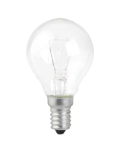 Лампа накаливания 60Вт E14 2700K 230В шар С35 прозрачная Osram