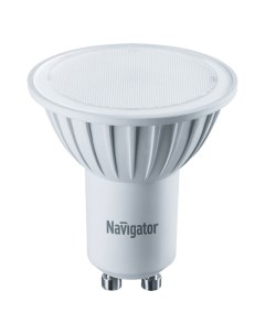 Лампа светодиодная 7Вт 560Лм 4000K GU10 PAR16 230В матовый спот Navigator