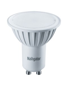 Лампа светодиодная 7Вт 525Лм 3000K GU10 PAR16 230В матовый спот Navigator