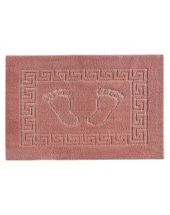 Коврик полотенце для ног 45х65см розовое арт 4010 16301 Casabel