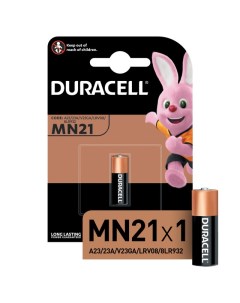 Батарейка 12V MN21 A23 1шт Duracell